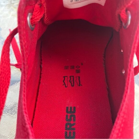 Converse Chuck Taylor All Star Low Tops Red Size Men's 10, Women's 12 - Picture 11 of 12